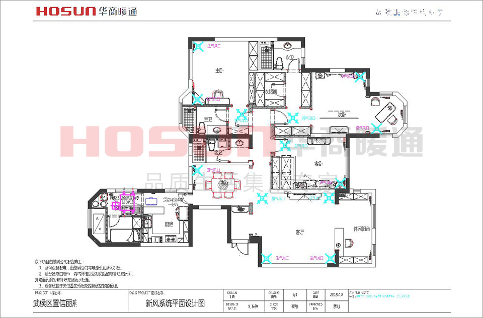 置信丽府风系统安装