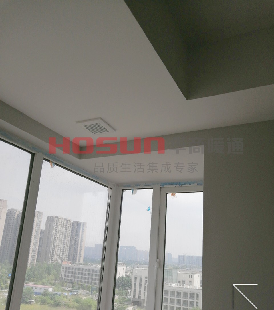 中洲中央城邦新风安装