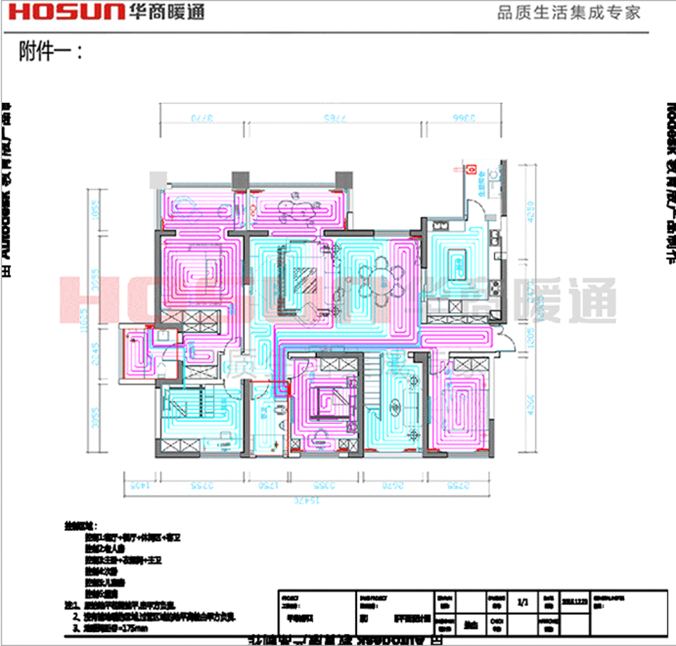 半岛城邦地暖安装