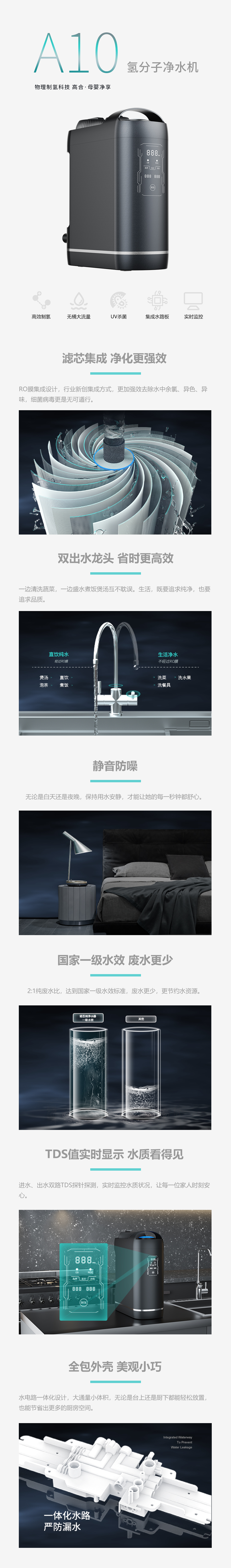 A10氢分子净水机