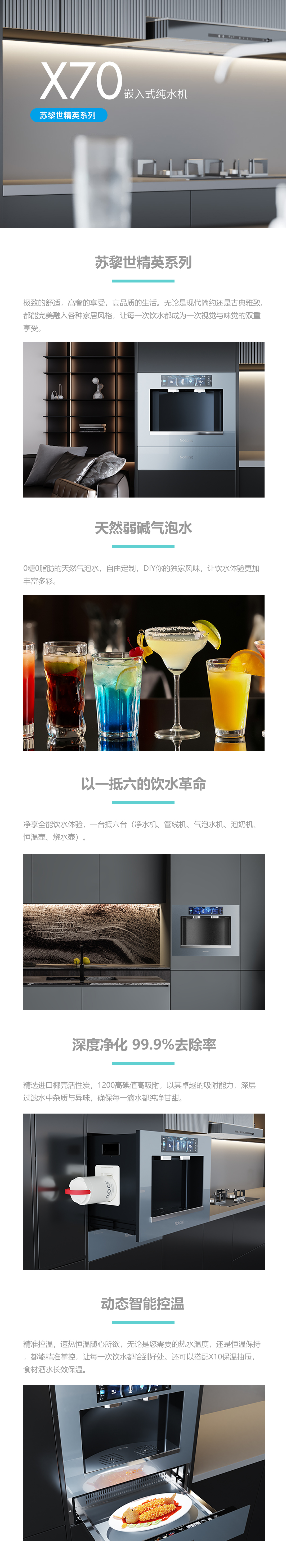 X70嵌入式纯水机